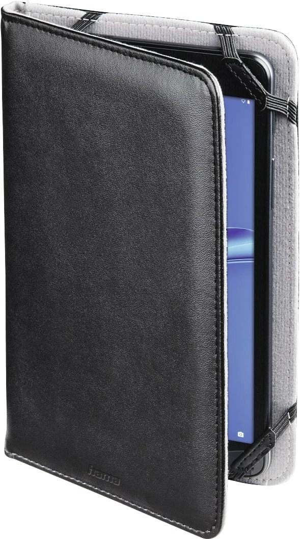 Mbështjellës universal për e-book reader Hama 216435, folio, 6 inç, poliuretan, i zi