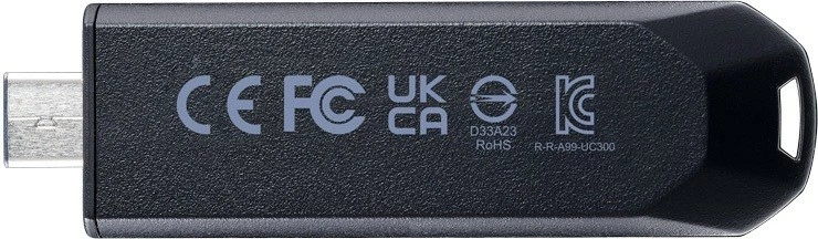Pendrive Adata UC300, 64GB, USB Type-C 3.2 Gen1, e zezë