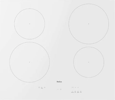 Pllakë induksioni Amica PIDH6140PHTUN 3.0, 4 zona, e bardhë