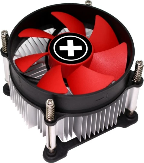 Ventilator Xilence Performance C XC232, 9.2 cm, 800-2500 RPM, i zi dhe i kuq