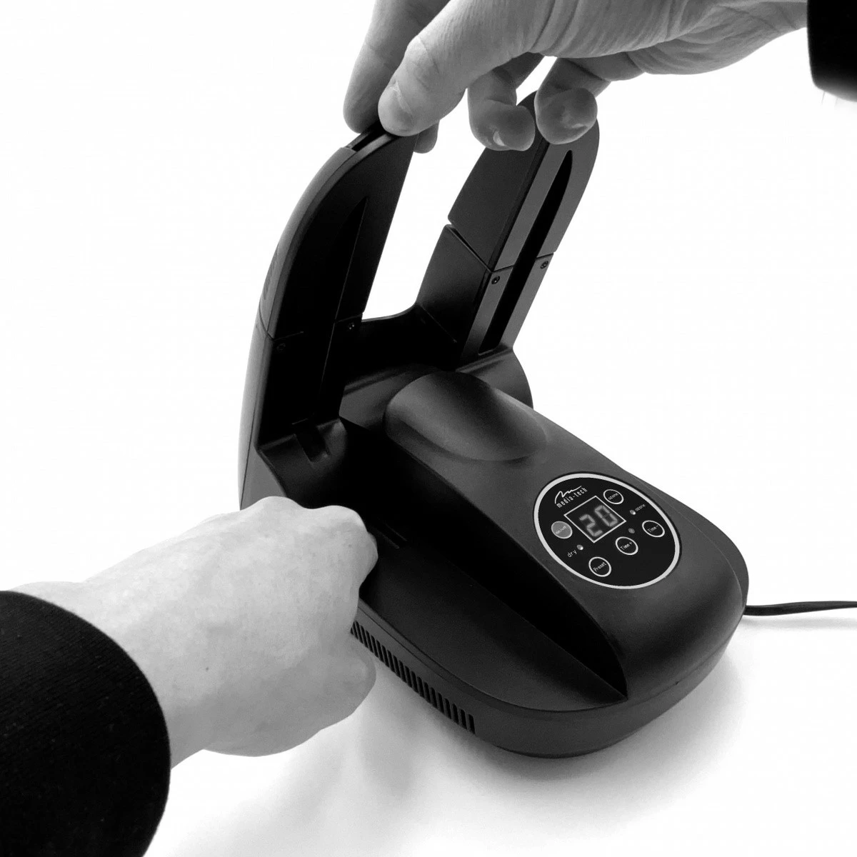 Tharëse këpucësh Media-Tech MT6523 me ozon, e zezë