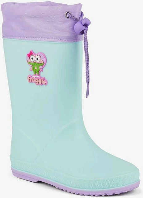 Çizme për vajza Coqui, ngjyrë vjollcë dhe jeshile