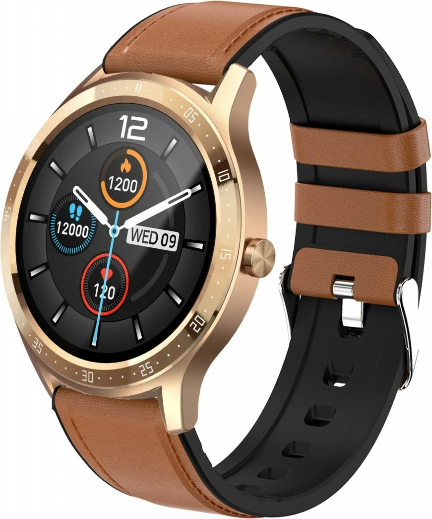 Smartwatch Maxcom Fit FW43, 1.3", 32 MB, Bluetooth 5.1, Gold, 2 rripa