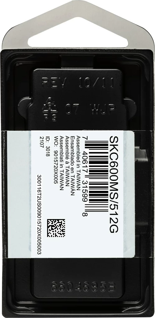 SSD Kingston KC600 512G mSATA