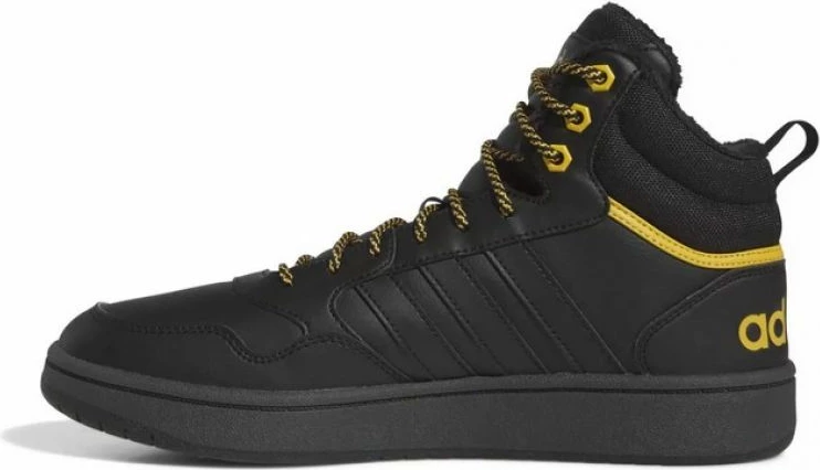 Atlete për meshkuj adidas Hoops 3.0 Mid Basketball Wtr M, të zeza