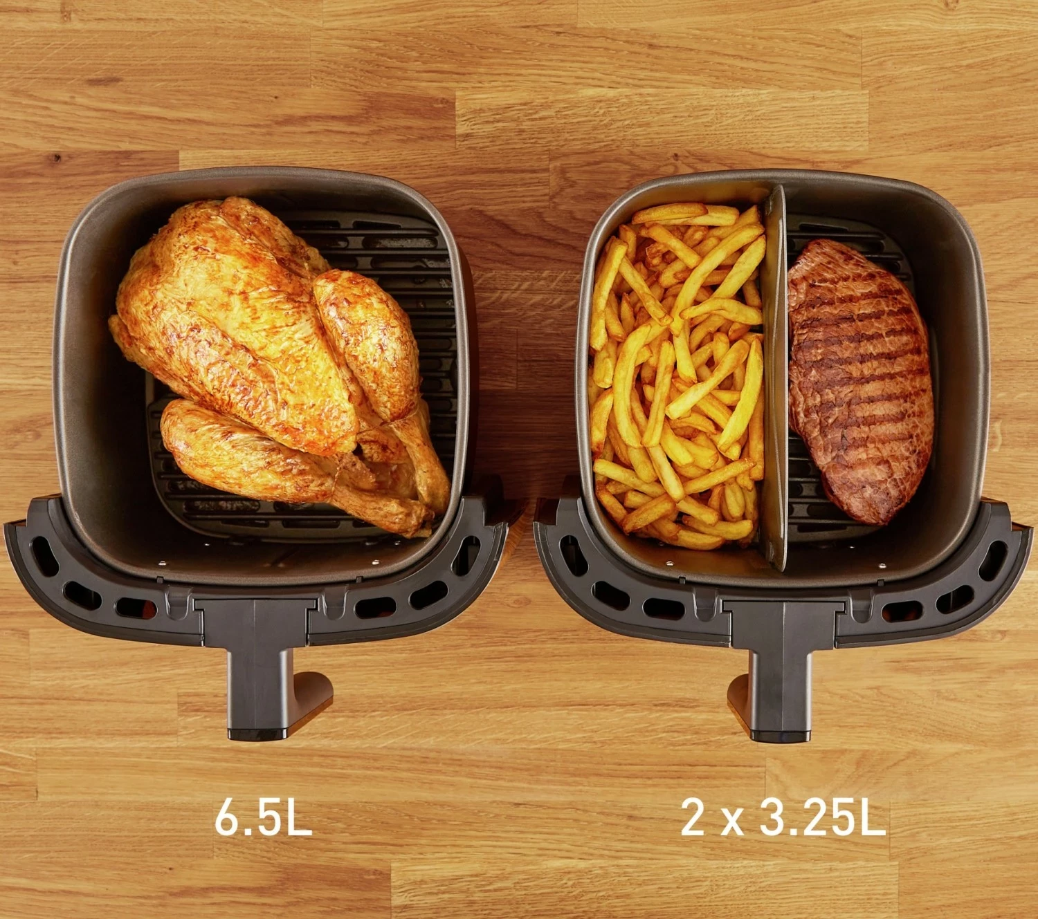 Frytkownica Tefal Easy Fry & Grill XXL, 6.5L, 1830W, e zezë-argjendtë