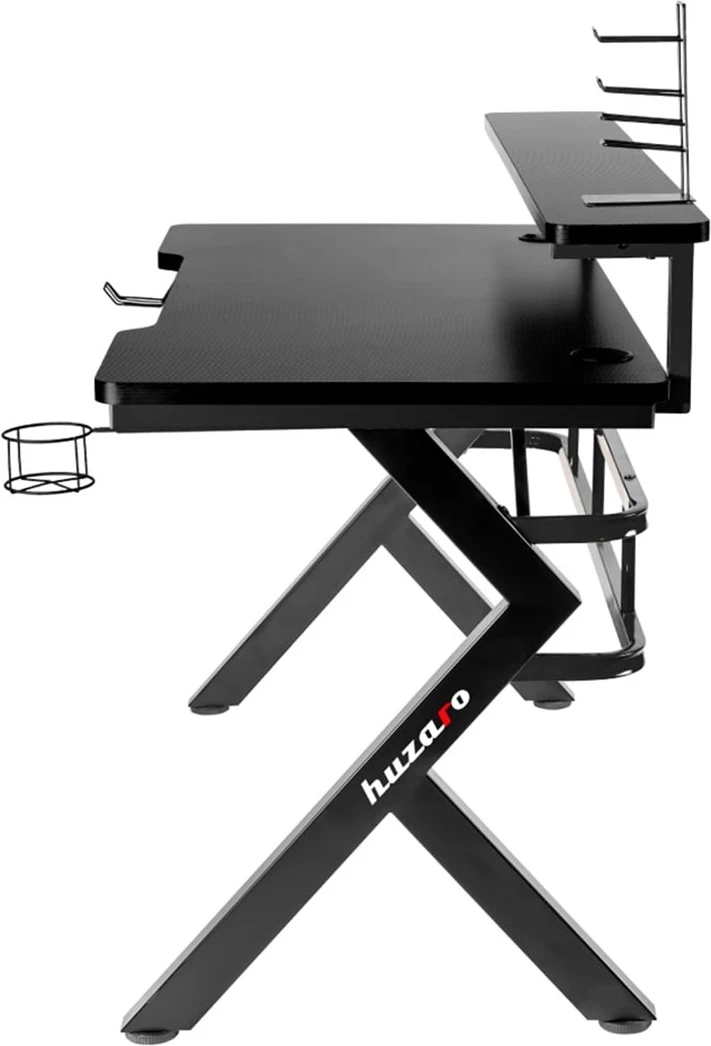 Tavolinë për kompjuter Huzaro Hero 5.0, e zezë