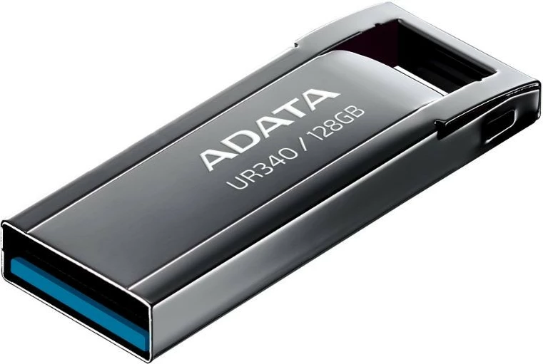 Pendrive Adata UR340, 128GB, USB 3.2 Gen1, e zezë
