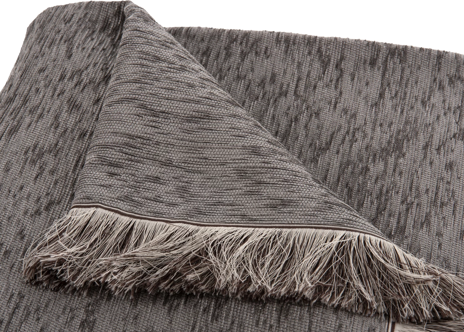 Mbulesë divani me franja DREAMTOPIA FH12161.07 ngjyrë gri 245x170cm