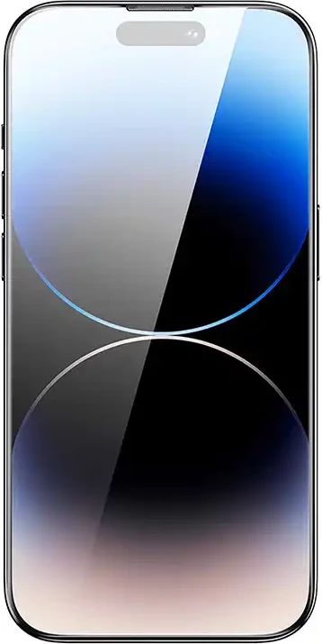 Xham i temperuar Baseus Corning për iPhone 14 Pro Max me filtër pluhuri