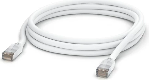 Kabllo rrjeti Ubiquiti UACC-Cable-Patch-Outdoor-3M-W, Cat5e, 3m, e bardhë