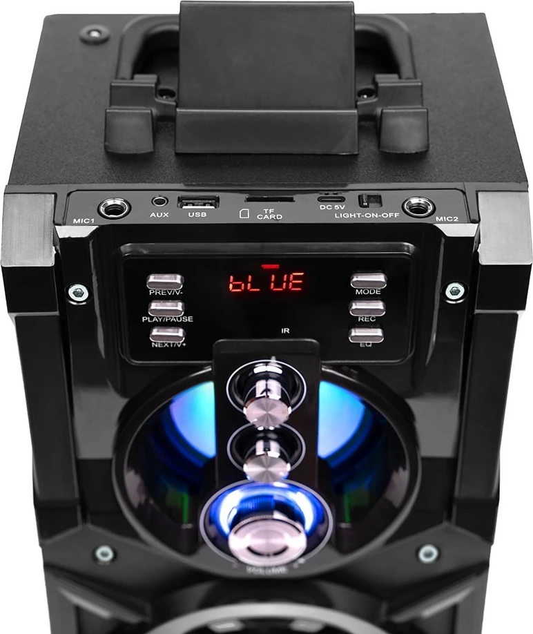 Altoparlant portativ Bluetooth SQUEAK SQ1000 Beatboxer me karaoke, 20W, i zi