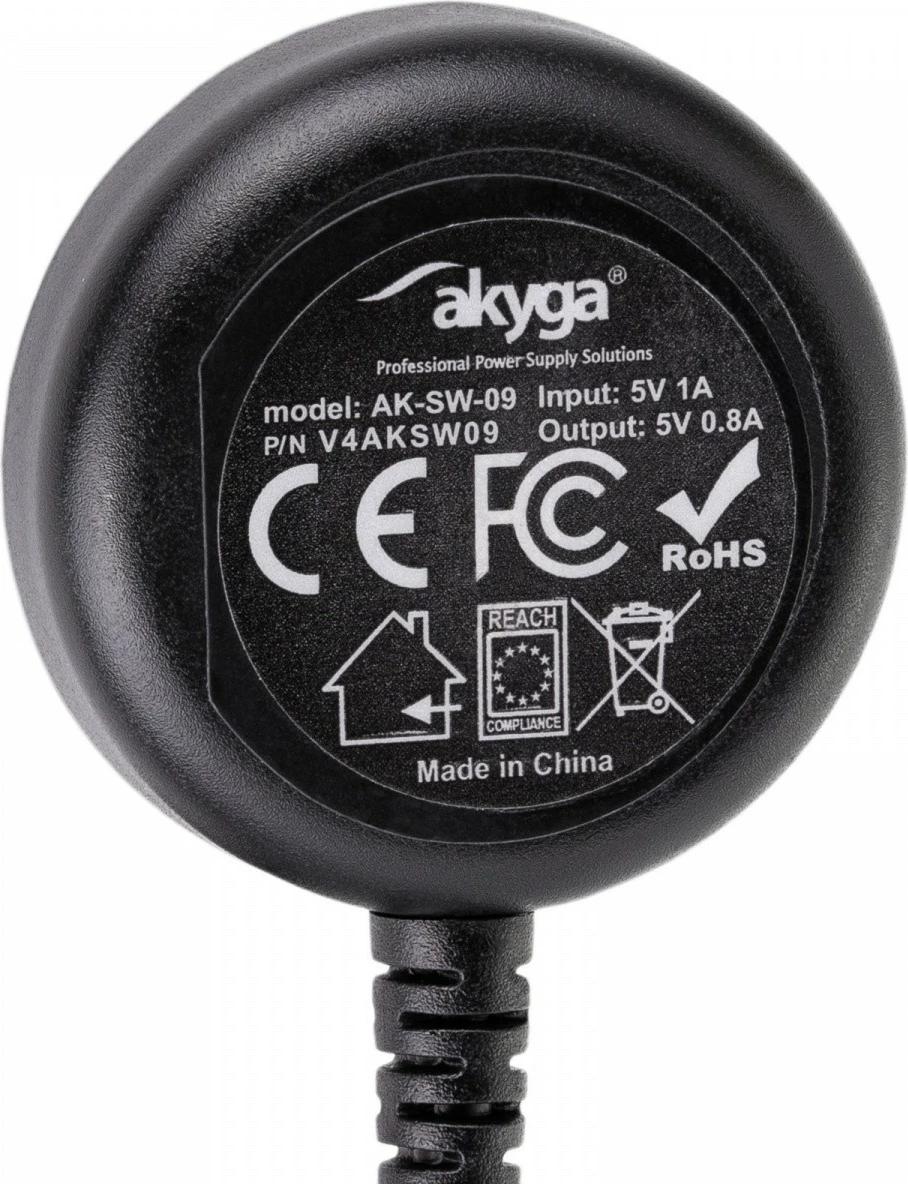 Kabllo karikimi wireless AKYGA AK-SW-09 për Samsung Galaxy Watch, 1m, e zezë