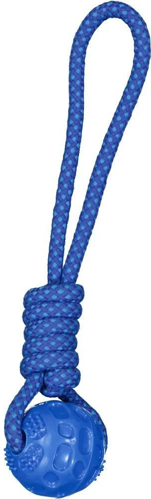 Lodër qenësh KOOPMAN me top, H40xØ7cm, Blu