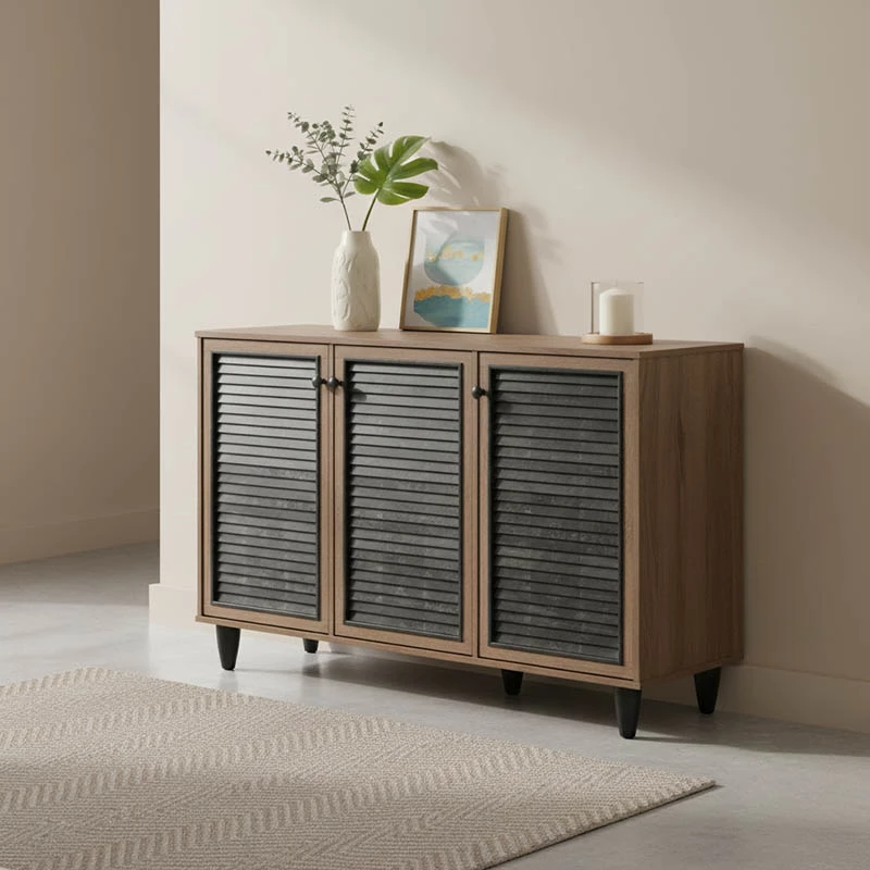 Dollap këpucësh Ronan ngjyrë arre 105x35x.66cm