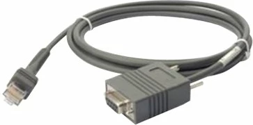 Kabllo lidhëse Zebra CBA-R01-S07PBR, 2.13m, për Symbol LS2208, e zezë