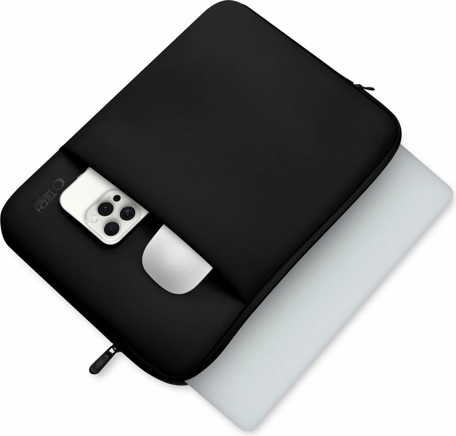 Kasë Tech-Protect Neoprene për laptop 15-16", e zezë