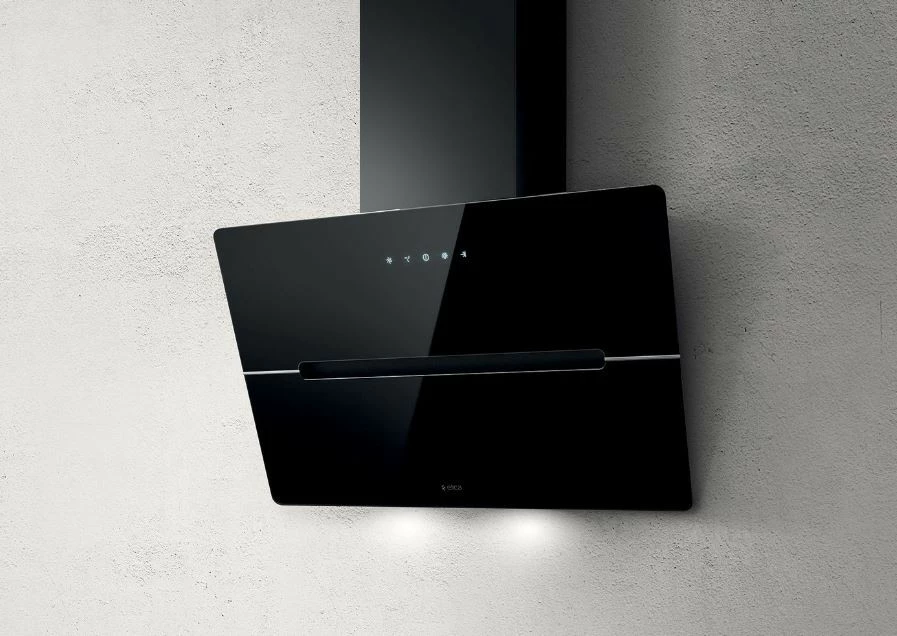 Okap kuzhine Elica WISE BL/A/60, i zi, 60 cm