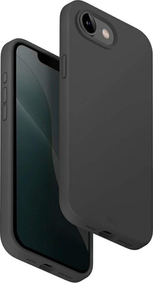 Mbështjellës UNIQ Lino Magclick për iPhone 16e, karikim wireless, Gri