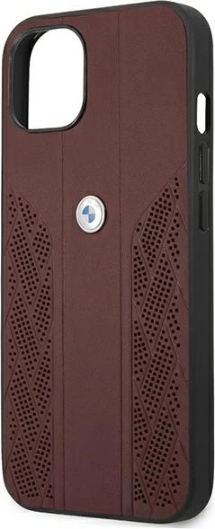 Mbështjellës BMW BMHCP13SRSPPR për iPhone 13 mini 5.4", lëkurë, i kuq