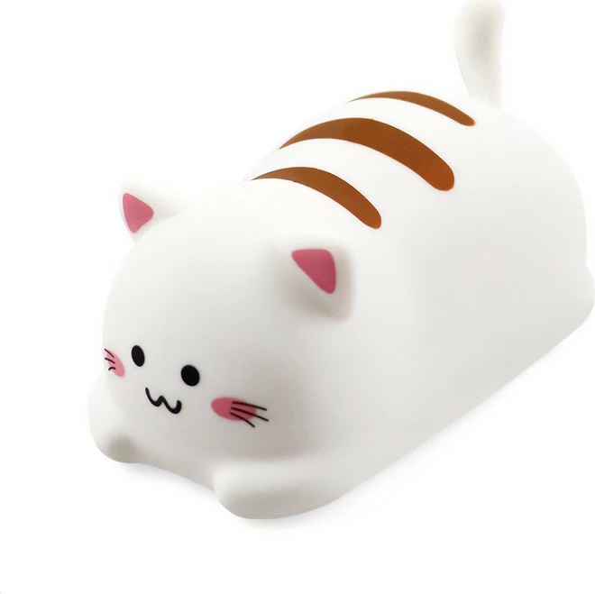 Llambë nate Media-Tech Pokky Happy Kitty MT226, LED, me pilot, shumëngjyrëshe, e bardhë